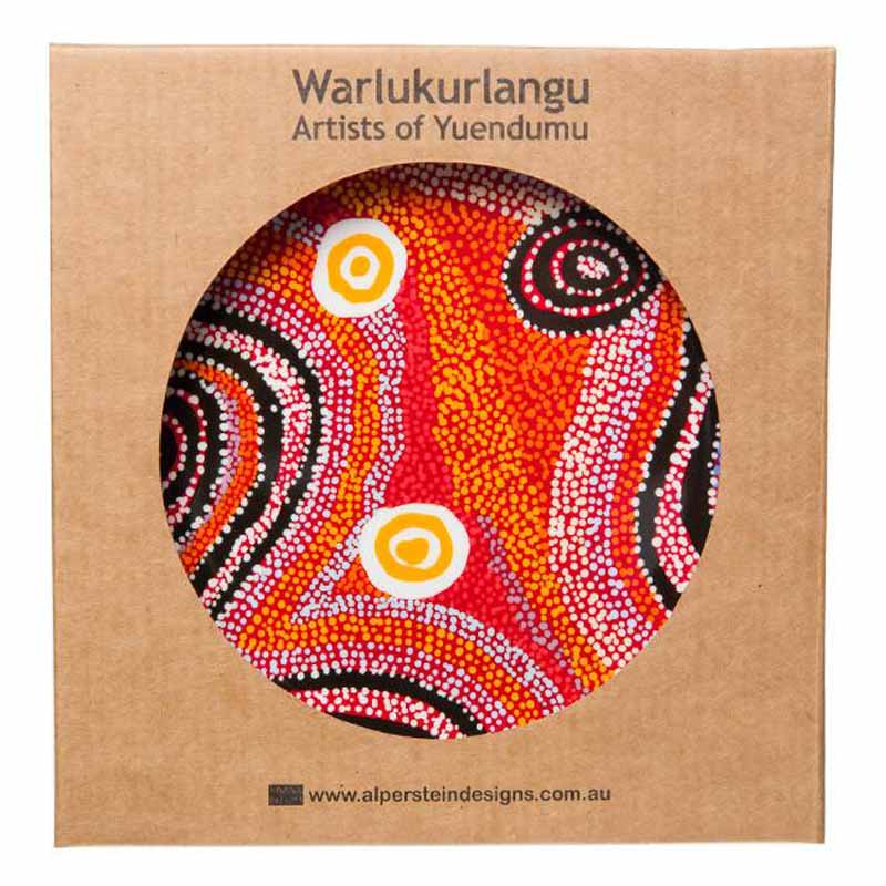 Aboriginal Art 7" Plate Otto S