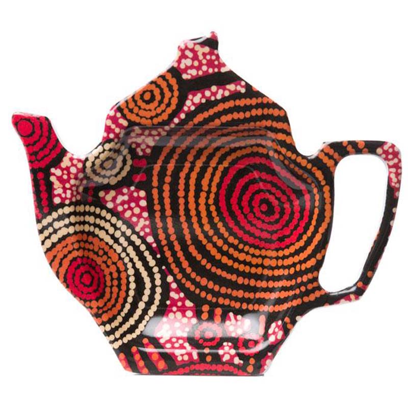 Aboriginal Art Tea Bag Holder Teddy G