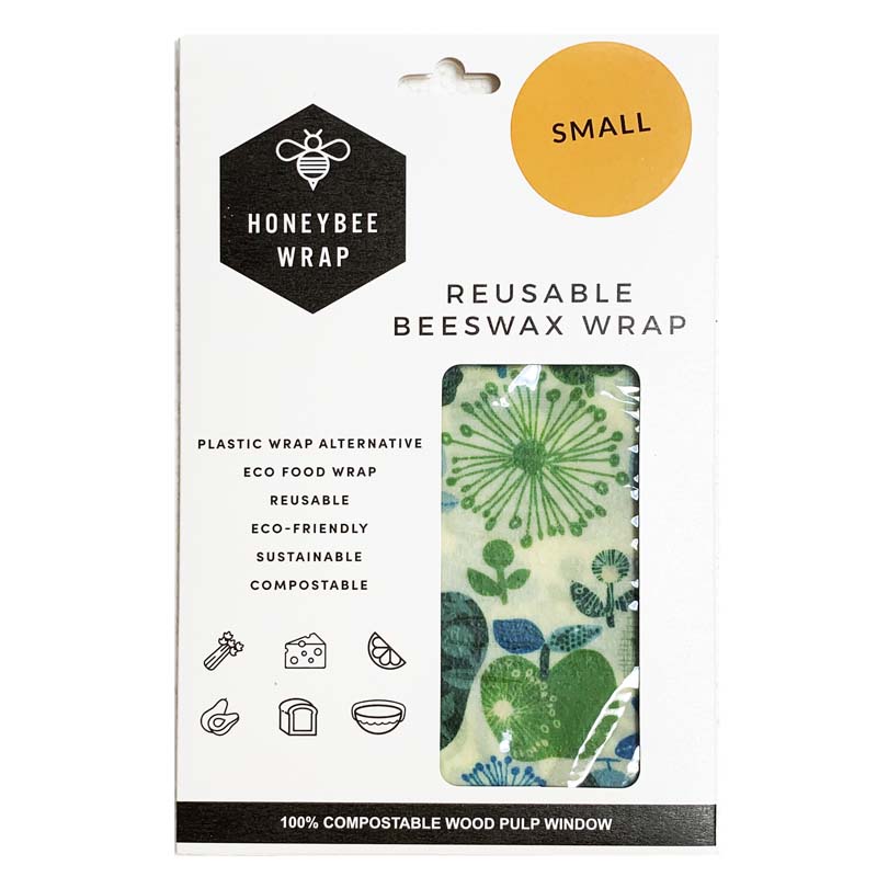 Honeybee Wrap Fruit Green size S Honeybee Wrap Fruit Green size S