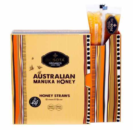 Australian Manuka Honey MGO150+ 12g x 12straws