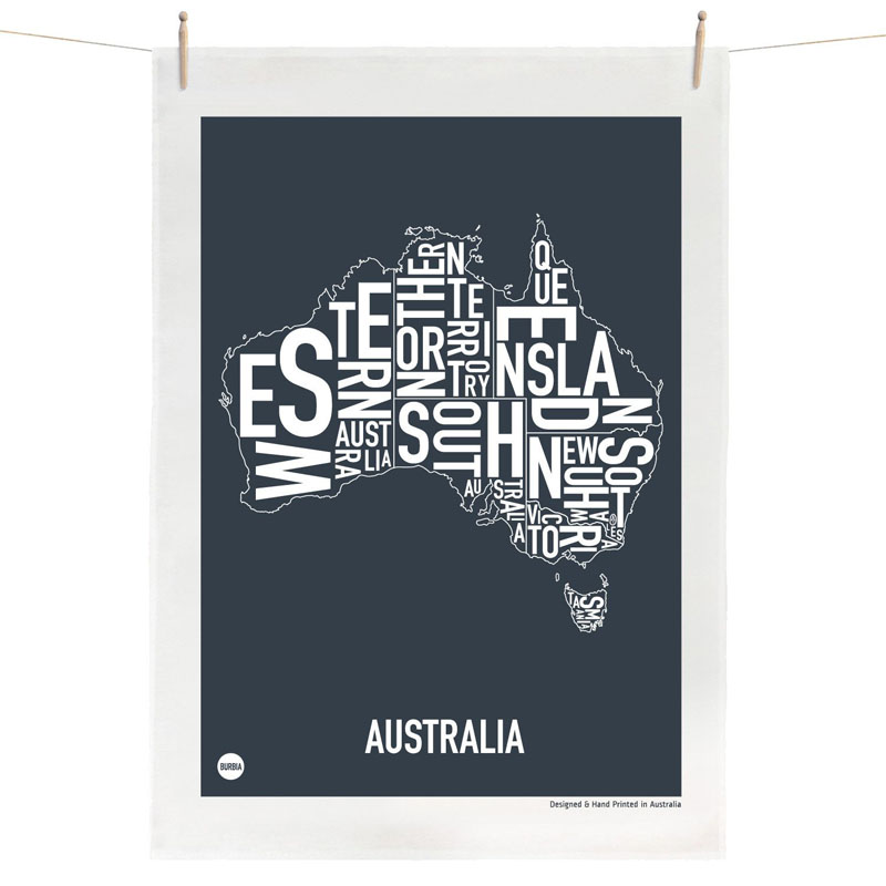 Tea Towel - Australia Navy [OSBU20001010101]