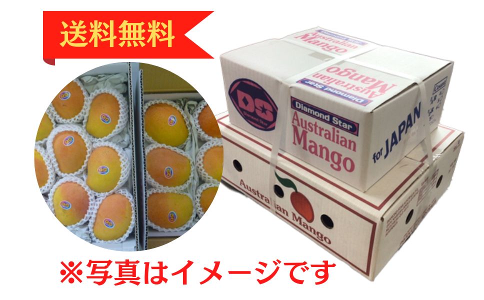 【早割】オーストラリア産プレミアムマンゴー 約5.3kg (10~17玉 : 日本配達のみ) 【早割】オーストラリア産プレミアムマンゴー 約5.3kg (10~17玉 : 日本配達のみ)