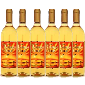 17. Golden Drop Mango Wine (Fruit Wine) Set of 6